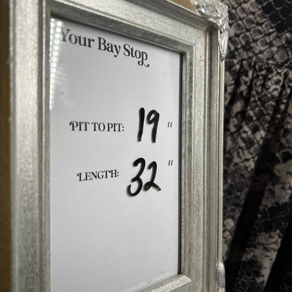 Torrid Women's Topo Size 1X Snake Skin Mesh Babydoll Long Sleeve Stretch Brown - Picture 6 of 7